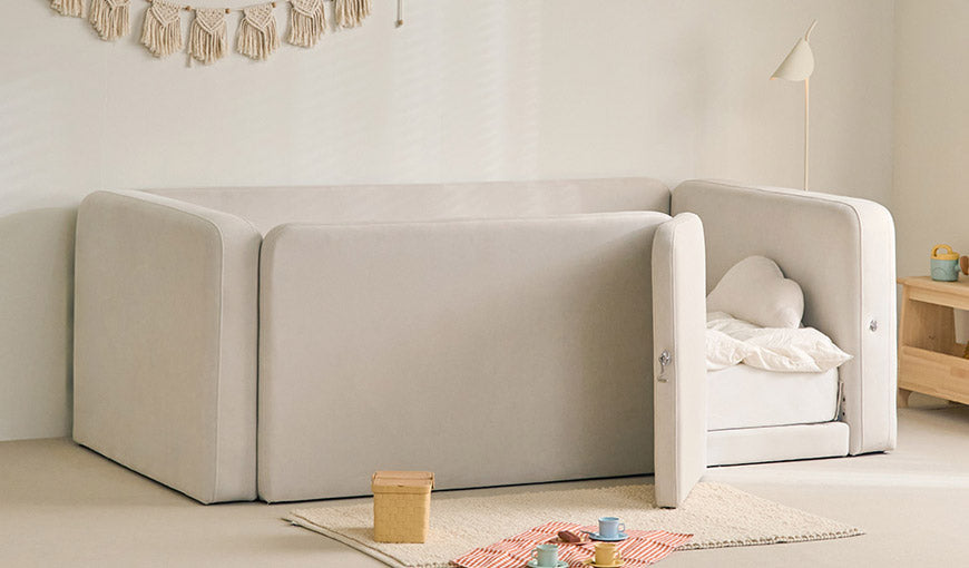BEAN BED WITH DOOR